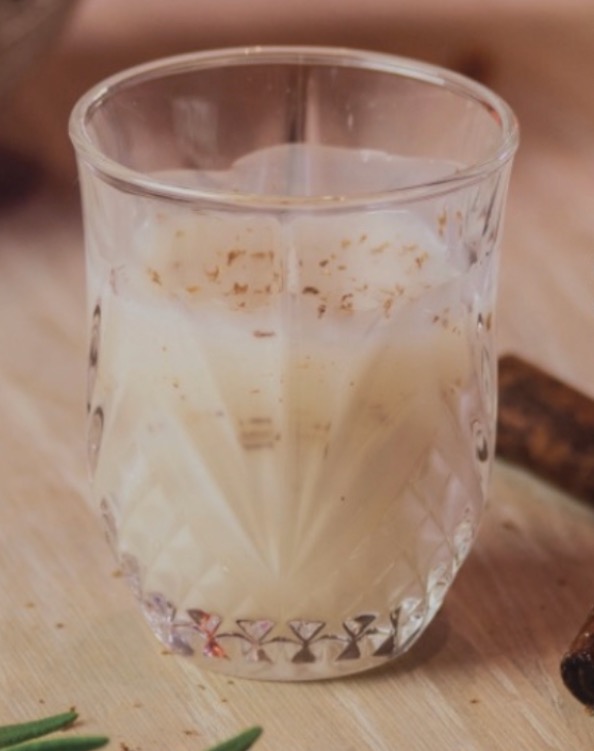 Homemade Coquito (Glass)