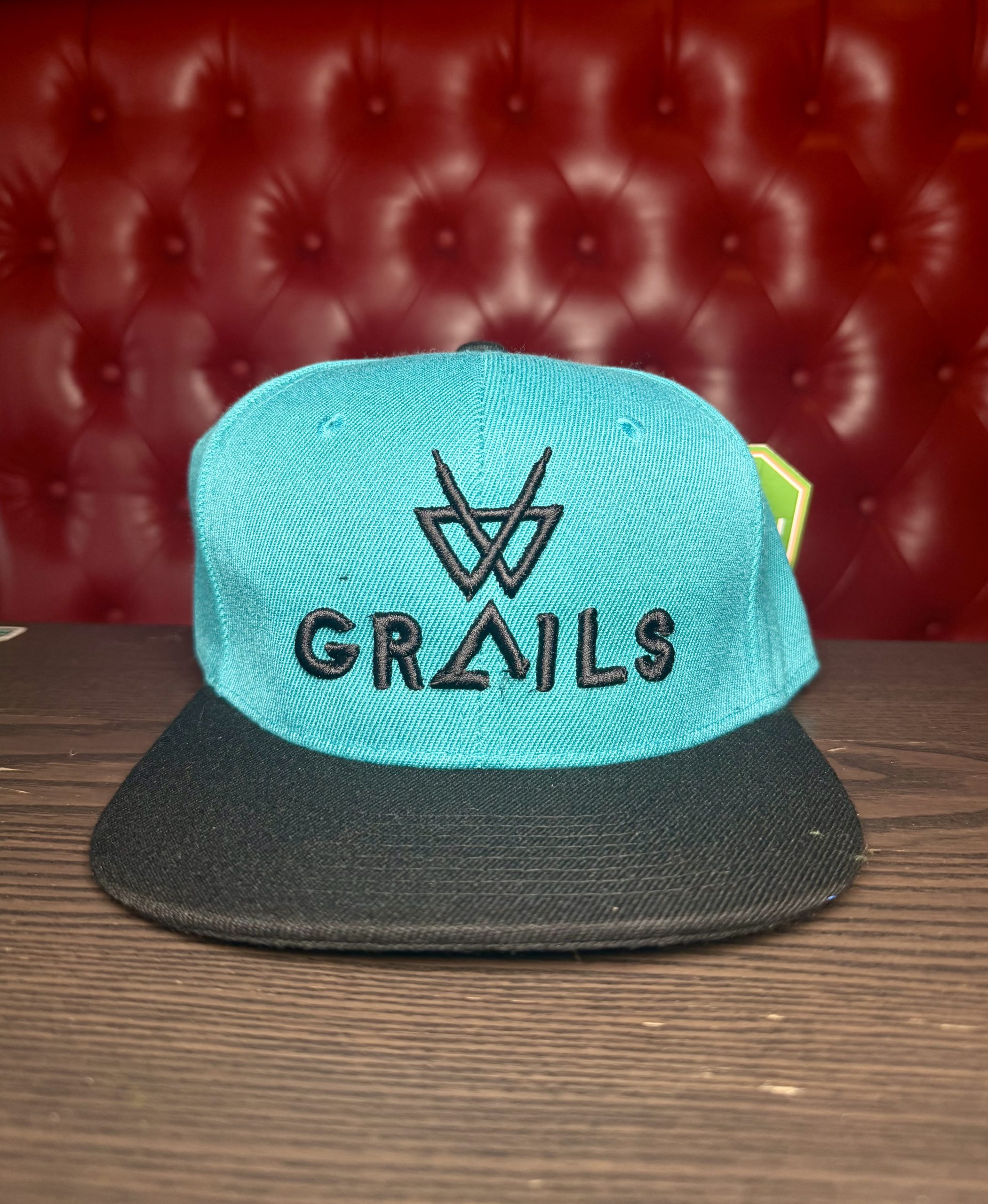 Grails Snapback – Blue w/Black Grails Logo