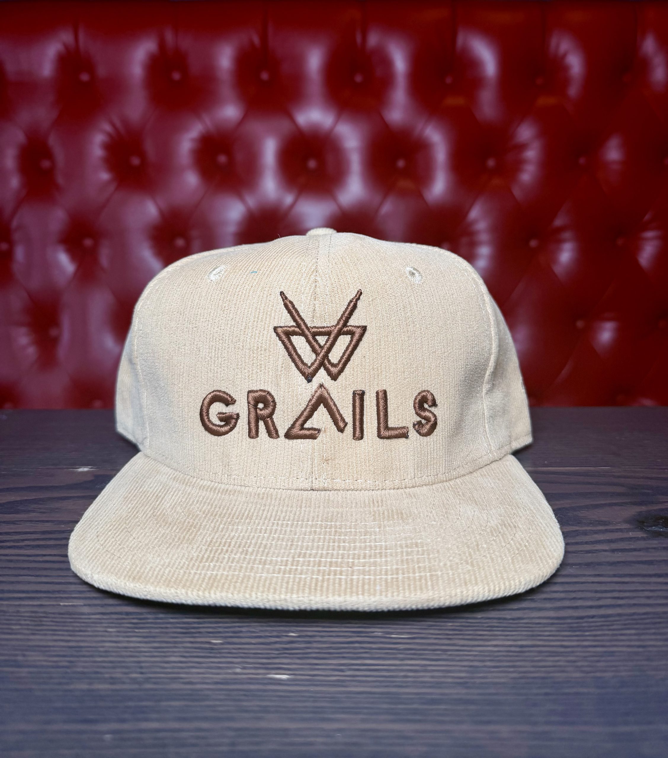 Grails Snapback – Khaki & Brown