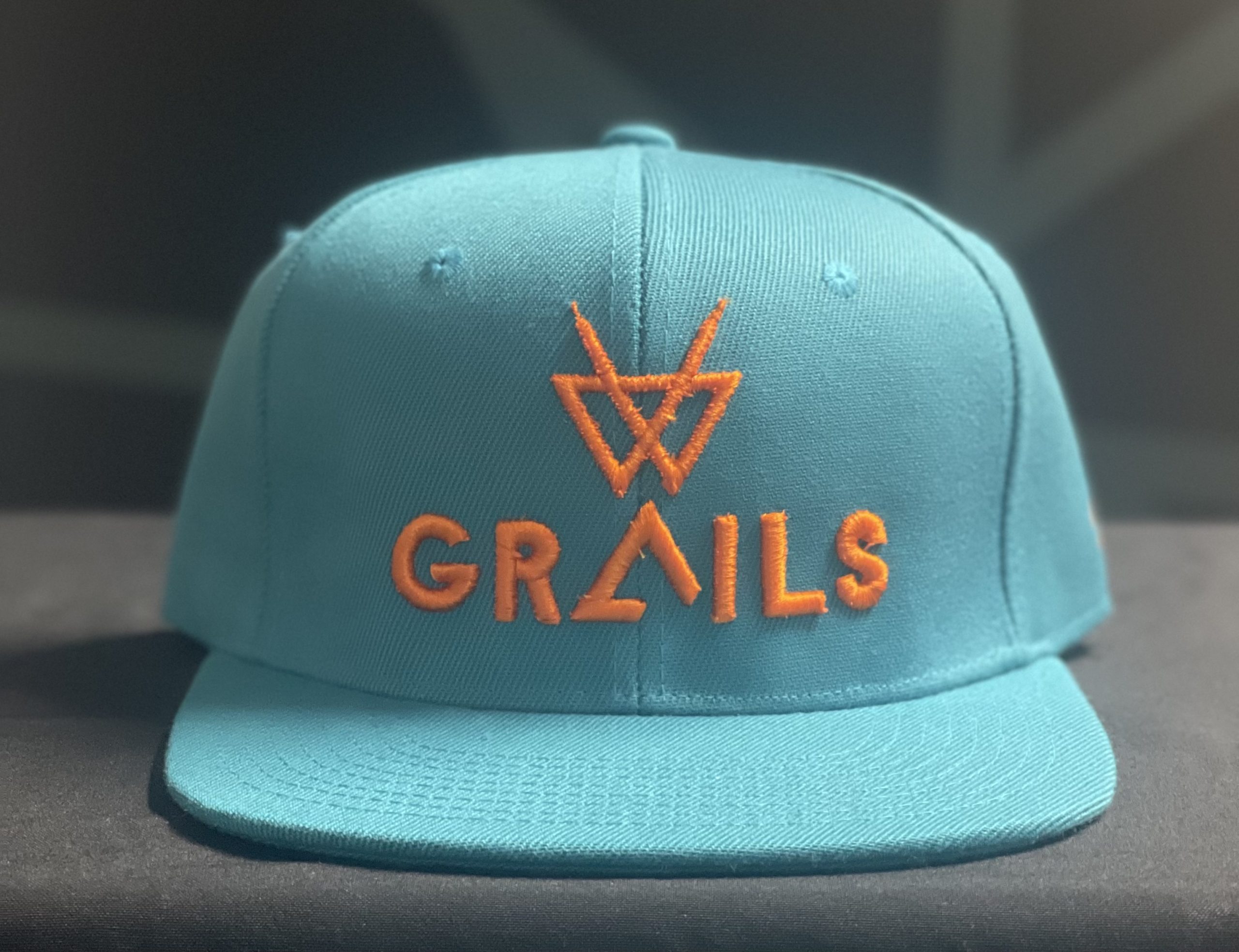 Grails Snapback – Dolphins Teal & Orange