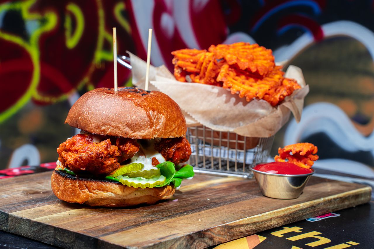 “Buffalo Kick” Chicken Sandwich